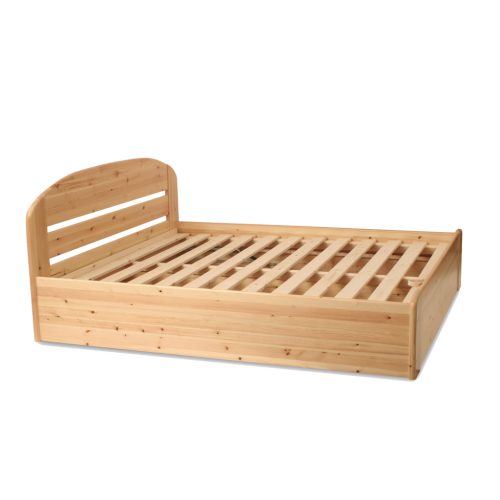 Anikó lábvég felöl nyíló ágyneműtartós, gázrugós ágy  160x200