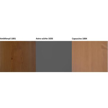Claudia 4 fiókos computer asztal 74x135x72