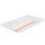 Silver Memo Dream topper 140x200